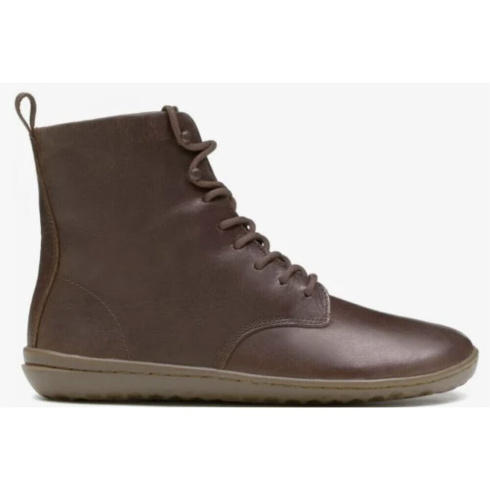 Vivo Barefoot Dark Brown High-Top Sneakers